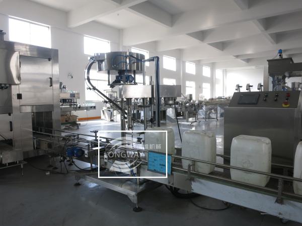 100% factory for  oil Bucket filling machine ,capping machine ,labeling machine
