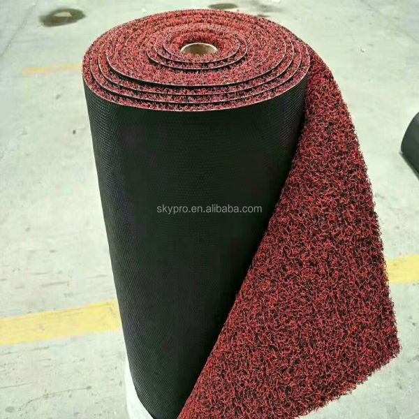 Eco Friendly Anti-Slip Waterproof PVC Coil Mat for Floor Protection and Safety