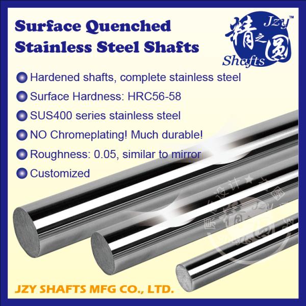 high precision transmission round rod sus400 series stainless steel straightness 0.02mm/meter