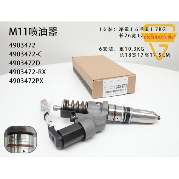 Diesel Engine Fuel Injector 4026222 for M11 Diesel Excavator Machines