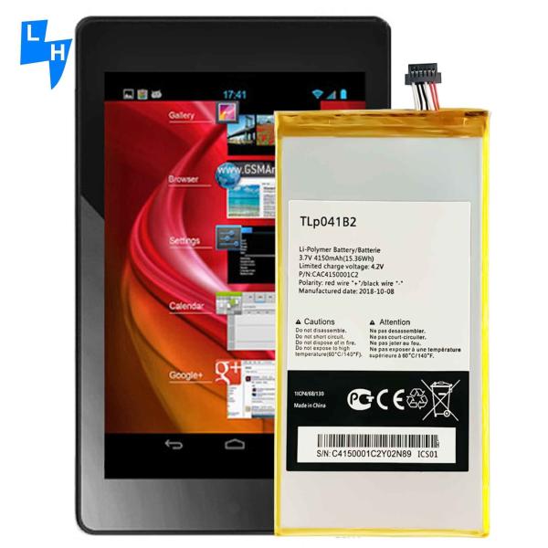 High Capacity Original 1 1 Li-ion Polymer Battery TLP041B2 for Alcatel EVO 7 4150mAh