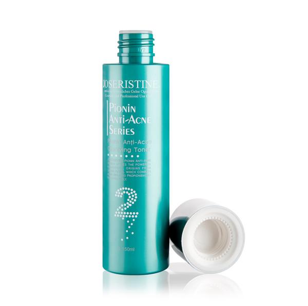 Garrafa de plástico cosmético redondo amigável para a pele de 150 ml com tampa de parafuso 24/410
