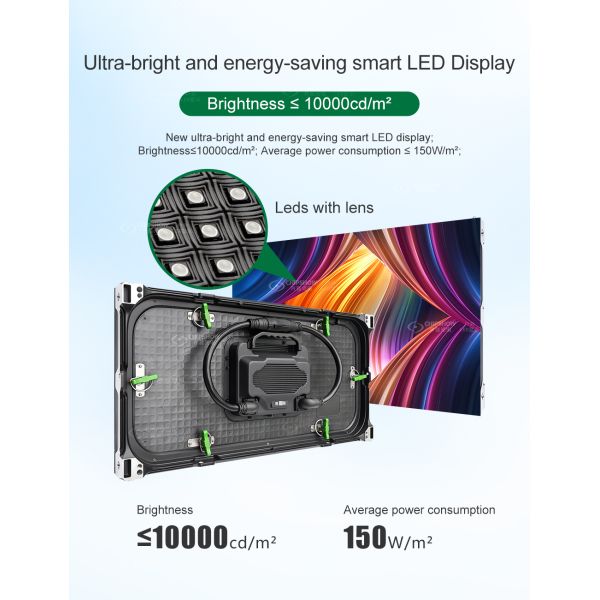 P4 P667 Energy Saving Front Service Painel De LED Module Outdoor Full Color Video Wall LED Display Screen