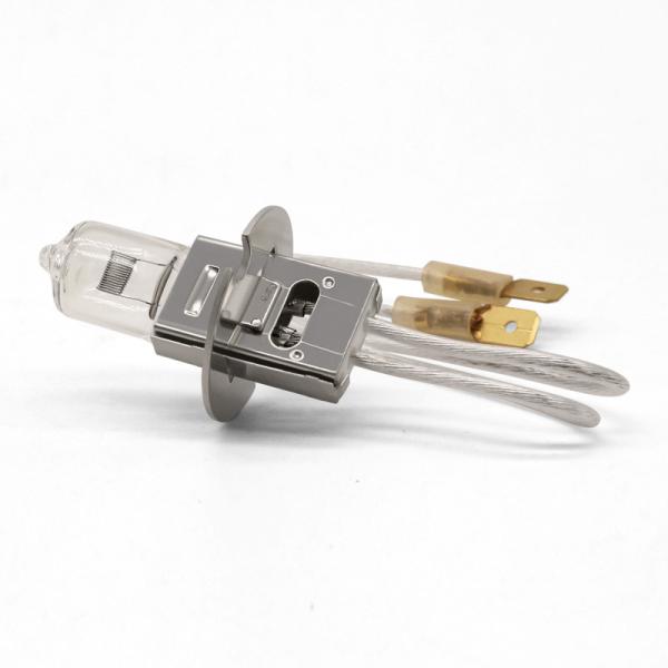 150 Watt Quartz Halogen Bulb GY9.5 6.6A Airport Airfield PK30D W/Male Flat Connectors