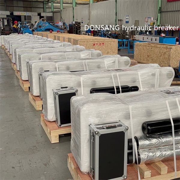 Powerful Hydraulic Rock Breaker Open Type For 20 Tons Excavator