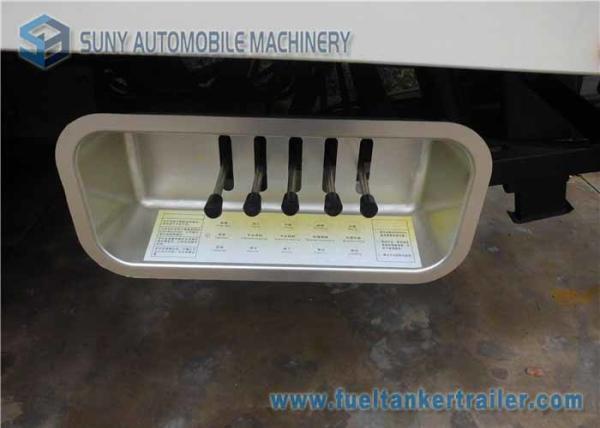 White Single Cab Foton Auman 5T Truck Blue Platform Car Carrier LHD