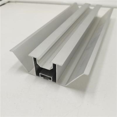 Corrosion Resistance Metal Roof Gutters Smooth / Wood Grain  High Strength