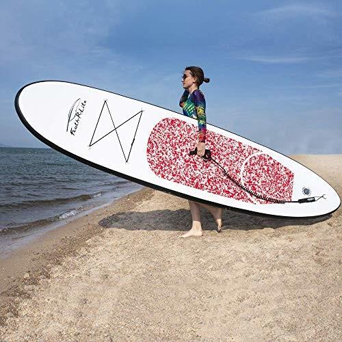 White 10'×30×6 17.6lbs Mens Paddle Board