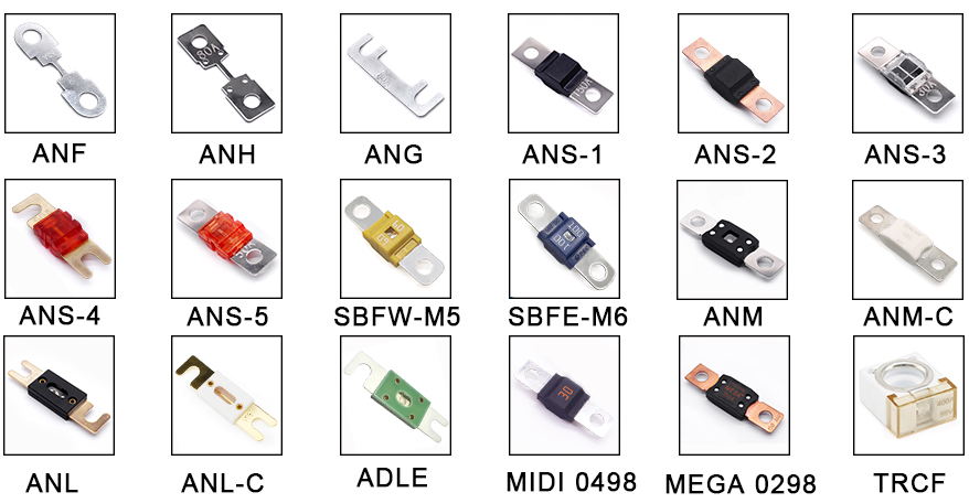 ATT 32V DC 30 Amp Low Profile Micro Mini Blade Fuse Plug In PC PA Material
