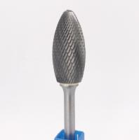 Aparando a categoria giratória de solda da rebarba YG6 do carboneto de tungstênio da chama