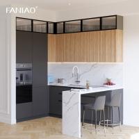 Chine Fabricant Armoire de cuisine en mélamine directe pour appartements et hôtels