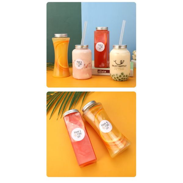 Eco-Friendly PET Plastic Cup for Milk Tea Shop Capacity Under 100mL No Logo Printing Suitable for Milk Tea Beverages Juice
