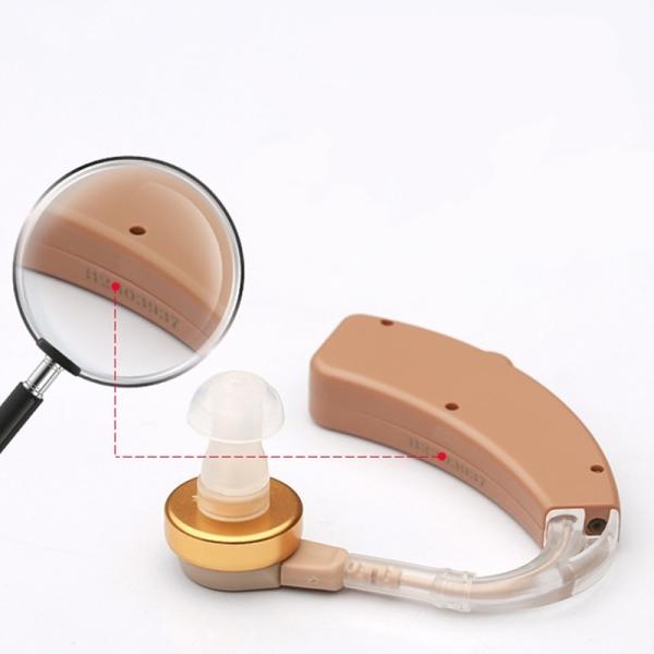 USB Charging Interface Wireless Rechargeable Hearing Aids For Elderly 117dB