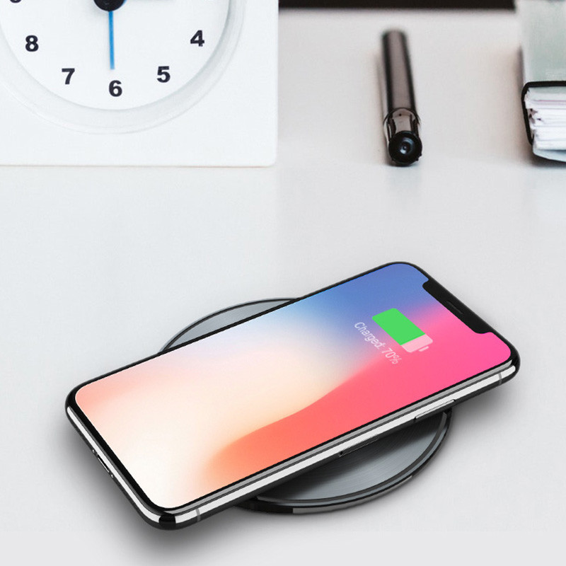 заряжатель радиотелеграфа ремесла текстуры CD 10W настольный ультра уменьшает быстро поручать