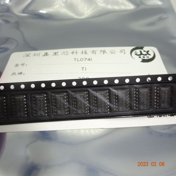 TL074IDR Chips Integrated Circuits IC Operational Amplifiers - Op Amps Quad