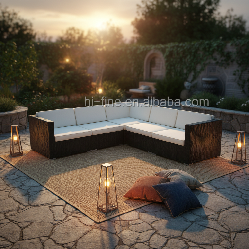 Hot Sale Garen Furniture Outdoor Rattan Sofa