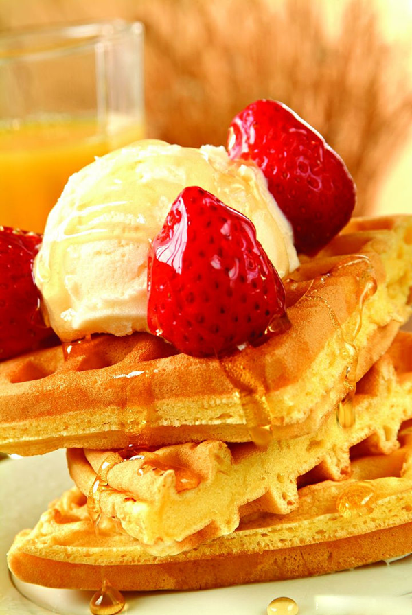 Professional Industrial Waffle Maker 220V Table Top Electric Waffle Machine