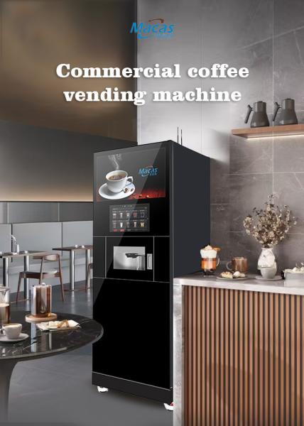 MACAS Floor Standing Coffee Machine Versatile Beverage Options For Varied Customer Tastes