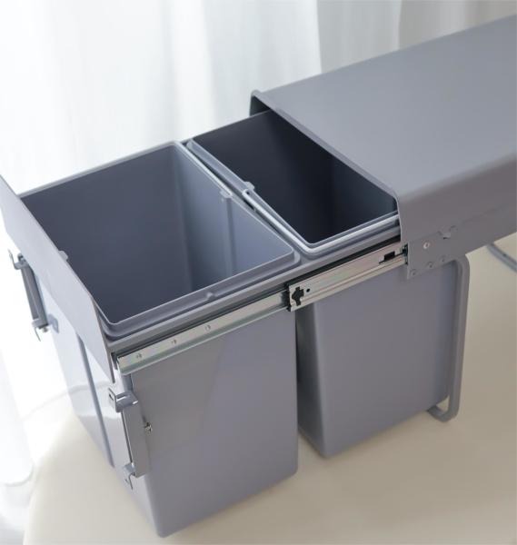 Hanging Trash Can for Kitchen Cabinet Door Cabinet Trash Can Rectangle Waste Bins