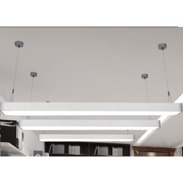 6500К придают квадратную форму потолочным освещениям СИД коммерчески для офиса/живущей комнаты