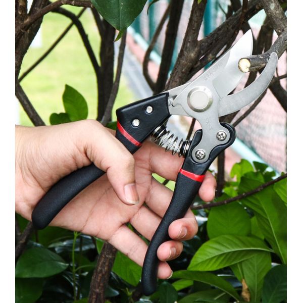 3mm Sk5 Portable Steel Pruning Shears Anti Slip For Gardening