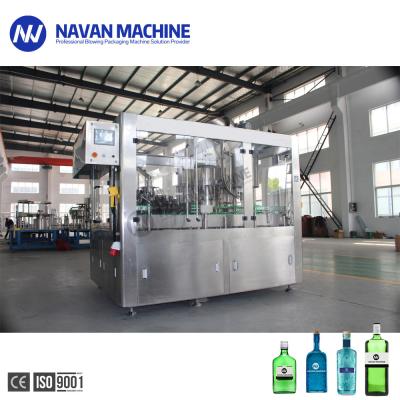 Monoblock 5000BPH Glass Bottle Vodka Washing Filling Capping Machine