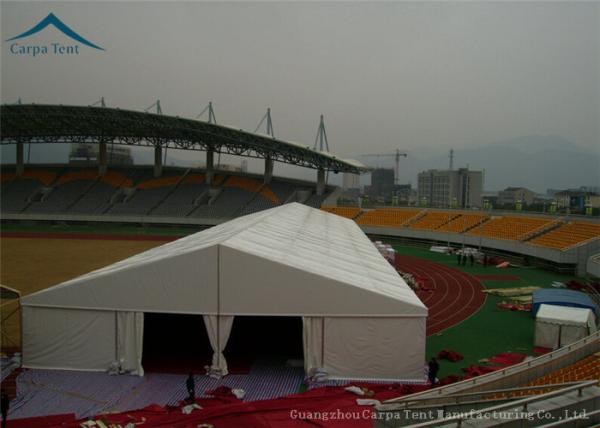 Width 15m Durable Aluminium Frame Warehouse Tents Use For Exhibition Event