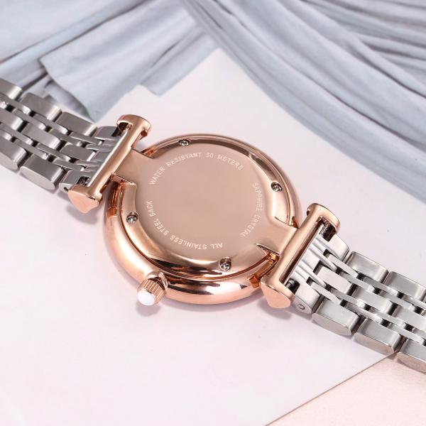 New 2019 Japan Movt Quartz Timepieces Stainless Steel Luxury Women Lady Watches Jewelry Wrist Watch