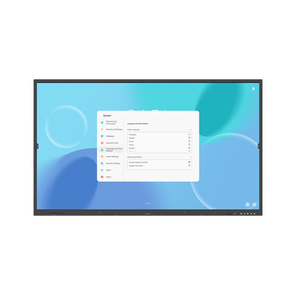 Interactive Flat Panel Dual System Whiteboard Interactive Whiteboard Display Electronic White Board Smart Board for Classroom