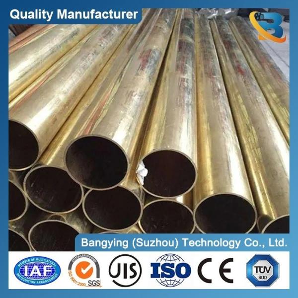 Copper Brass Pipes Round Pipe Dia 6.35-44.45mm C37100 C36000 C46400 H59 H62 C2720 C2680