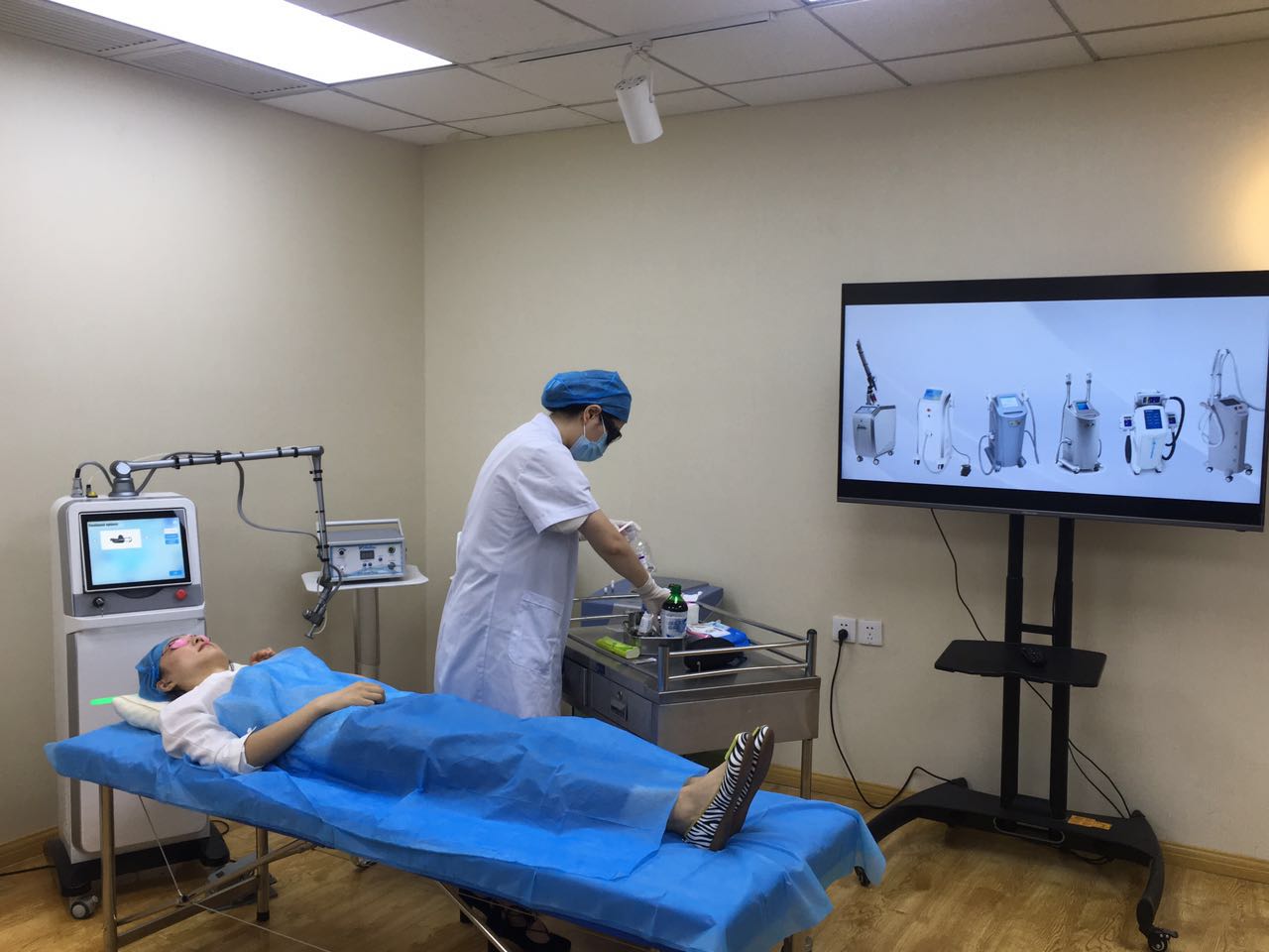Resurfacing кожи машины перевозчика морщинки системы заботы кожи лазера СО2 кожи пиксела частичный