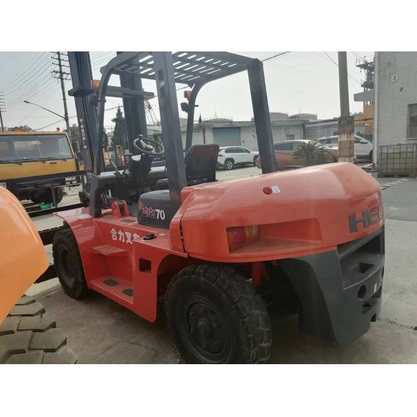 USED HELI CPCD70 7ton Diesel Forklift with Side Shift in Customer Requirements Met