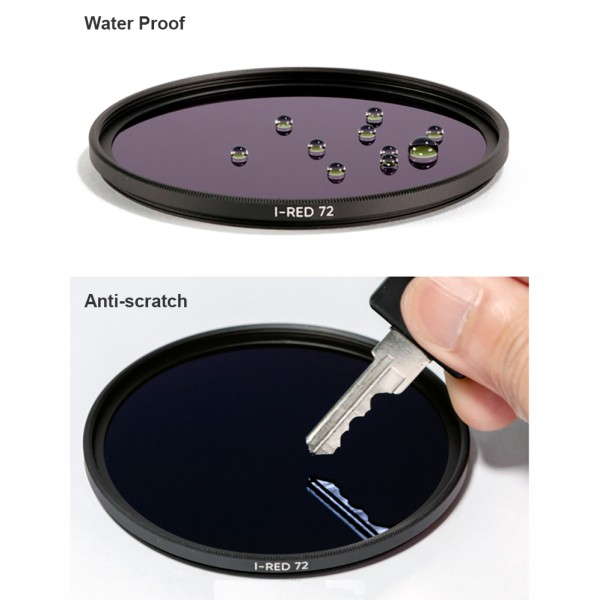 Screw In Special Effect Lens Filter 550nm - 950nm IR Pass Filter With Multi Coated Nano Coating