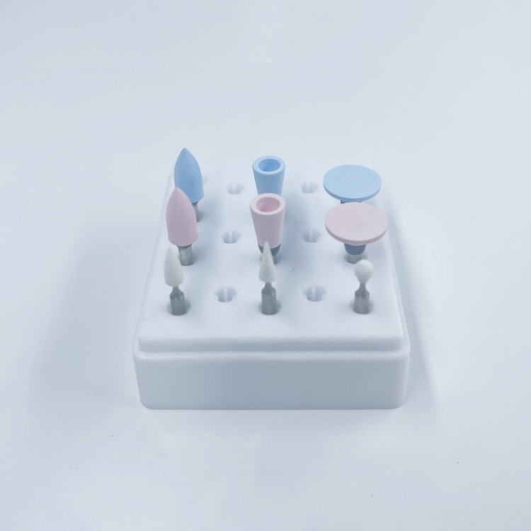 Ротационный комплект полировки Окончание и полировка Бурс Стоматологическая лаборатория Стоматологический комплект полировки силиконовой