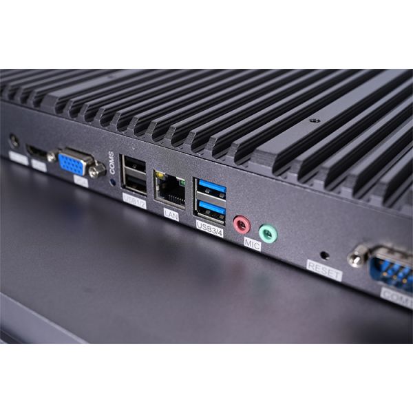 Customized 12.1 Inch SSD Industrial All in One Pc Hmi Pc Linux Touch Panel Mini Pc With Screen Capacitive Display Computer