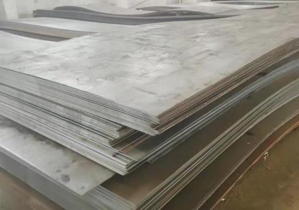 S235JR Hot Rolled Carbon Steel Plate Pickling Sand Blasting