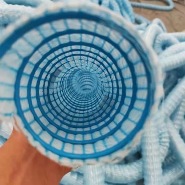 Corrosion Resistant Flexible Permeable Pipe PP Filament Drainage Hose For Tunnel Engineering