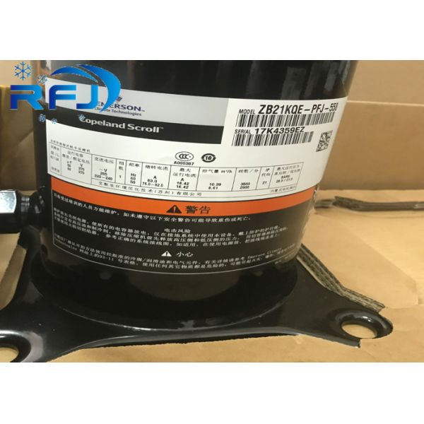 R410 3.0 HP  Scroll Compressor ZP36K5E-TFD-522 Black Color