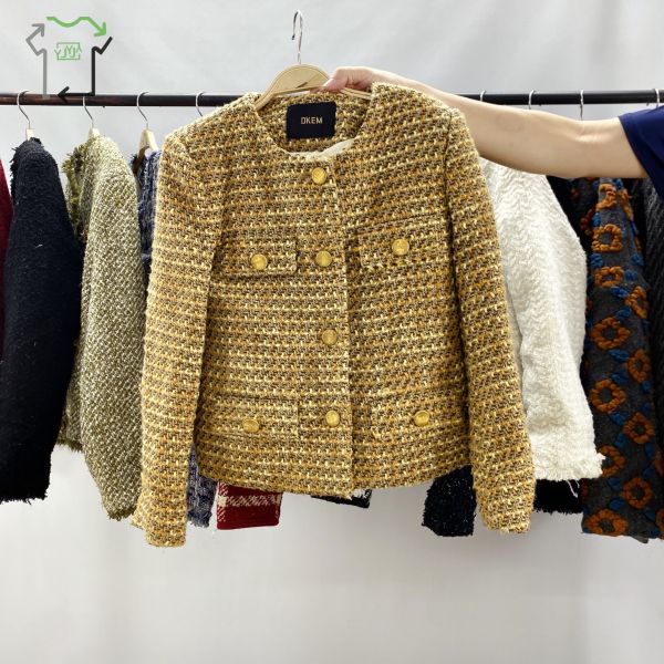 Warm Used Winter Clothing Small Fragrance Fashion Thick Used Womens Winter Coats