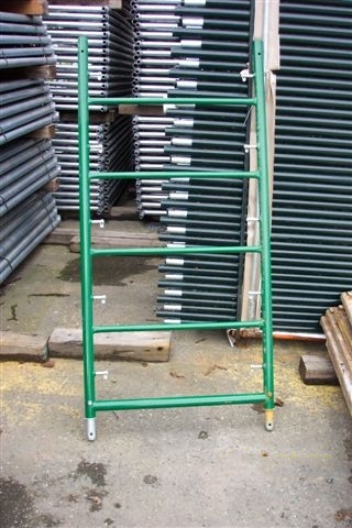Walk Through Steel Frame Scaffolding System Mobile Convenience