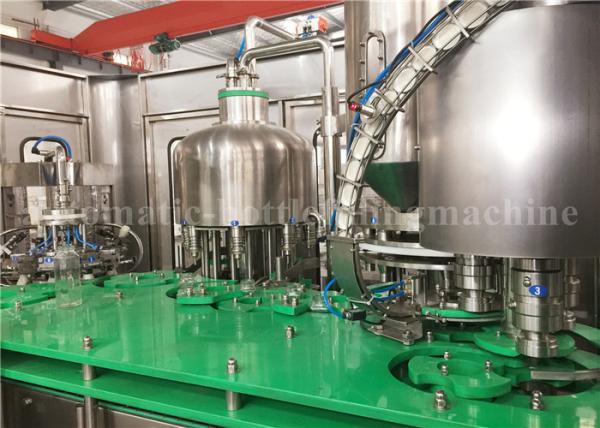 Rotary Orange Juice Bottle Filling Machine / Fruit Juice Filling Line 380V / 50Hz