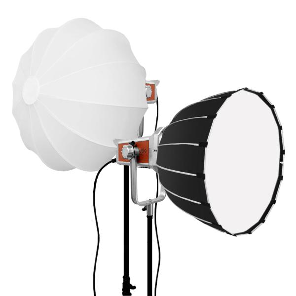 200W large spotlight with 2700k-7500k dual color temperature, can be used with a soft light cover, suitable for indoor and outdoor fill light
