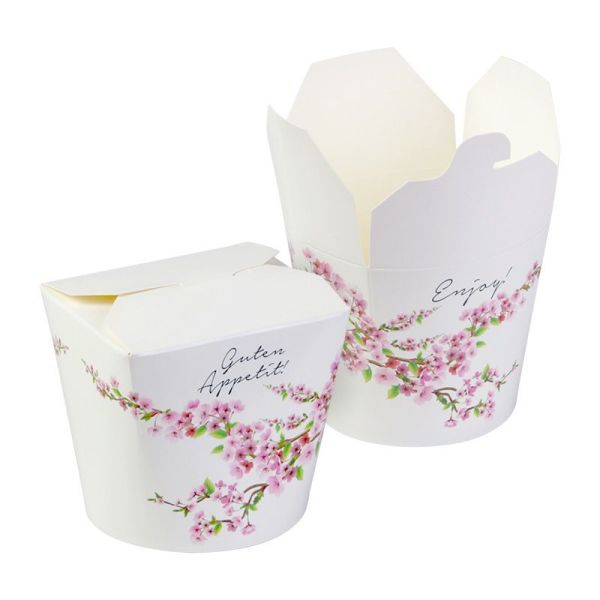 Boîte cadeau personnalisée en carton blanc Boîte d'emballage papier fast-food pour collations de restaurant