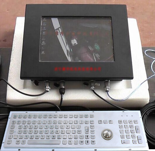 Vandal - Resistance IP65 Industrial PC Keyboard with 25MM Metal Trackball