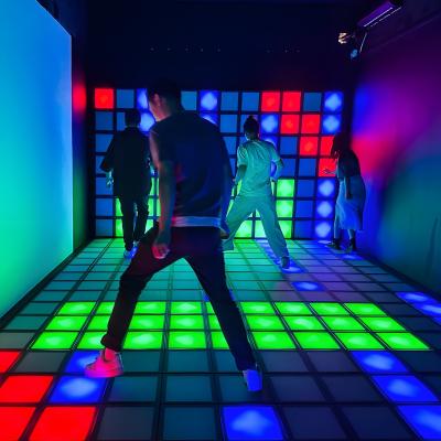 Super Grid Game Pixel 30x30cm Interativo Luz Vloer Lava Jogo ativo Led Floor