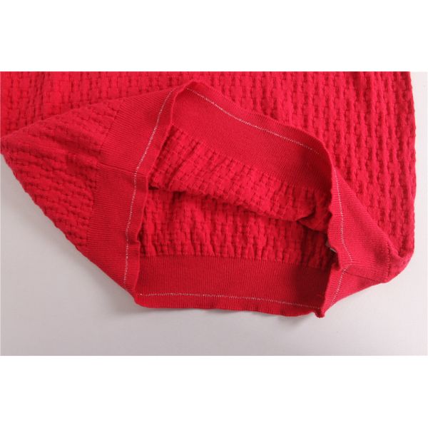 18% Polyamide Ladies Loose Knitted Sweater Pullover Long 46/48