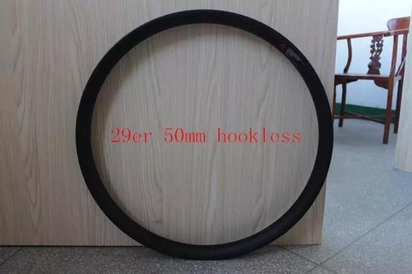 Widest 29ER Hookless Carbon Rims 50MM width 30mm depth MTB clincher for Mountain Bike wheel bicicleta carretera