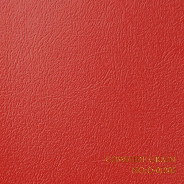High Strength PVC Coated Binding Paper with Cowhide Grain