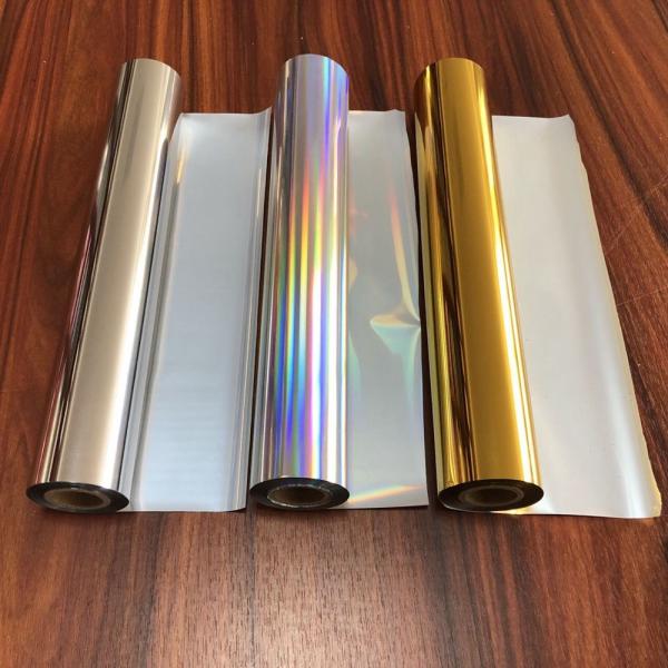 PET Cold Stamping Foil  12 micron Holographic Toner Foil for Paper