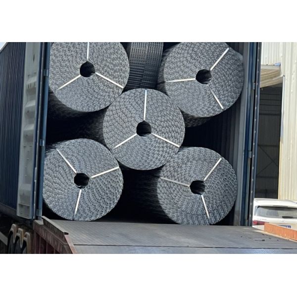 1.8mm Wire Diameter Galvanized CWC Wire Mesh For Chemical Processing Pipeline